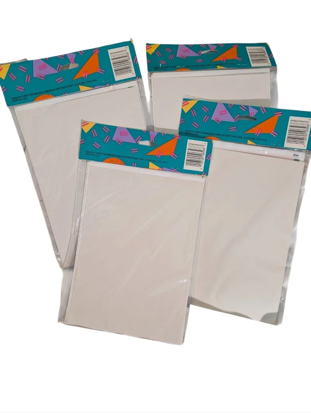 Vintage Forget Me Not American Greetings Party Gift Bags Set of 4 Packs 24 Bags